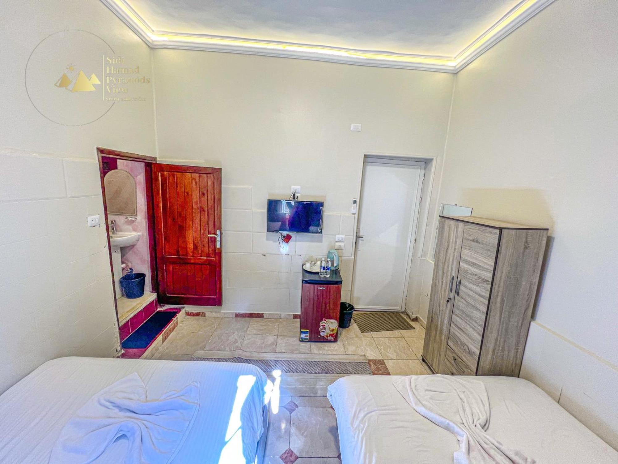 Sidi Hamad Pyramids View Hotel Kafret el-Gabal Eksteriør billede