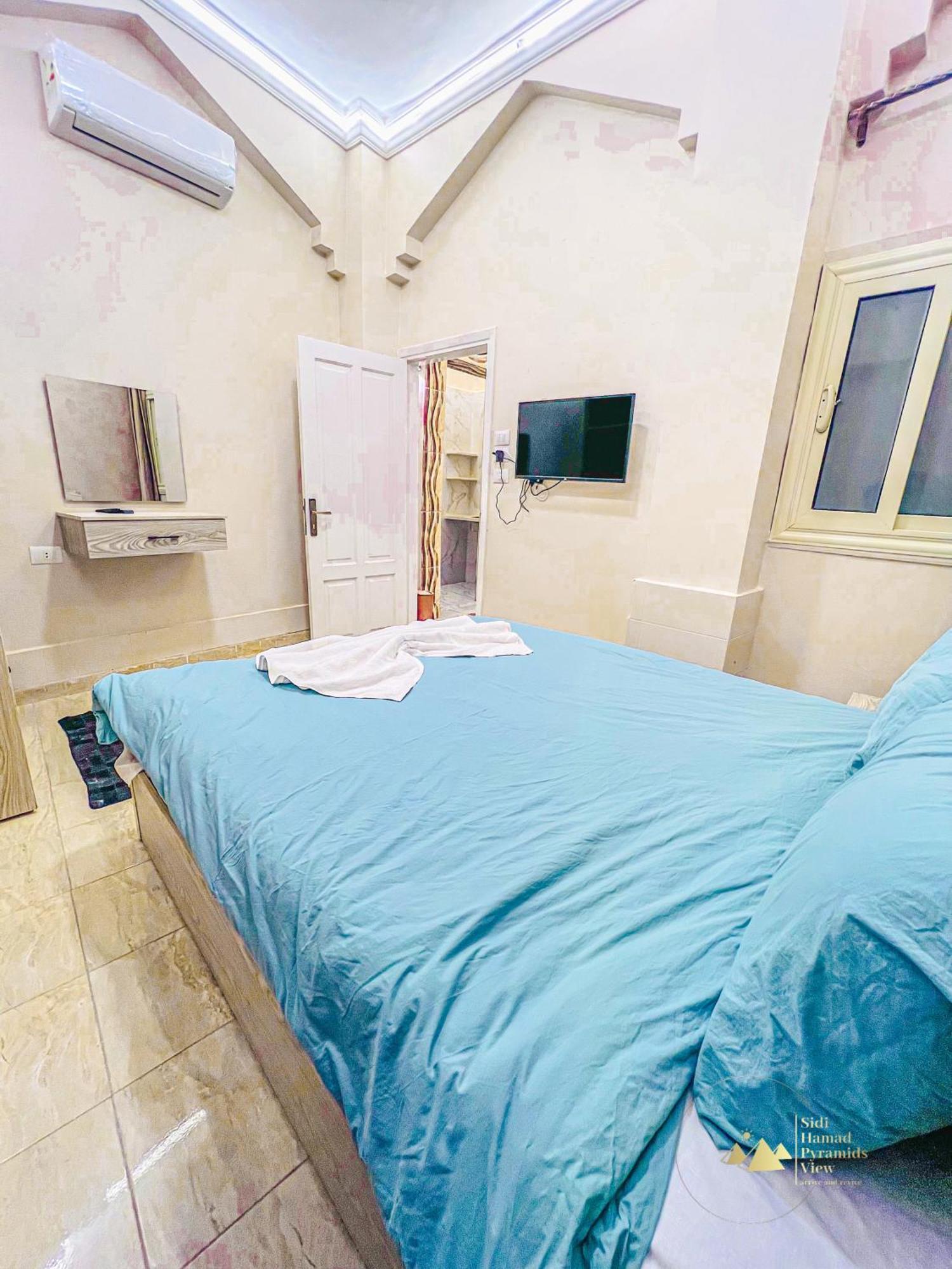 Sidi Hamad Pyramids View Hotel Kafret el-Gabal Eksteriør billede